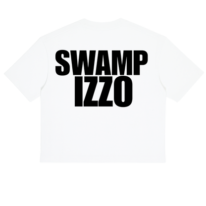 Oversized Swamp Izzo Tee (White)