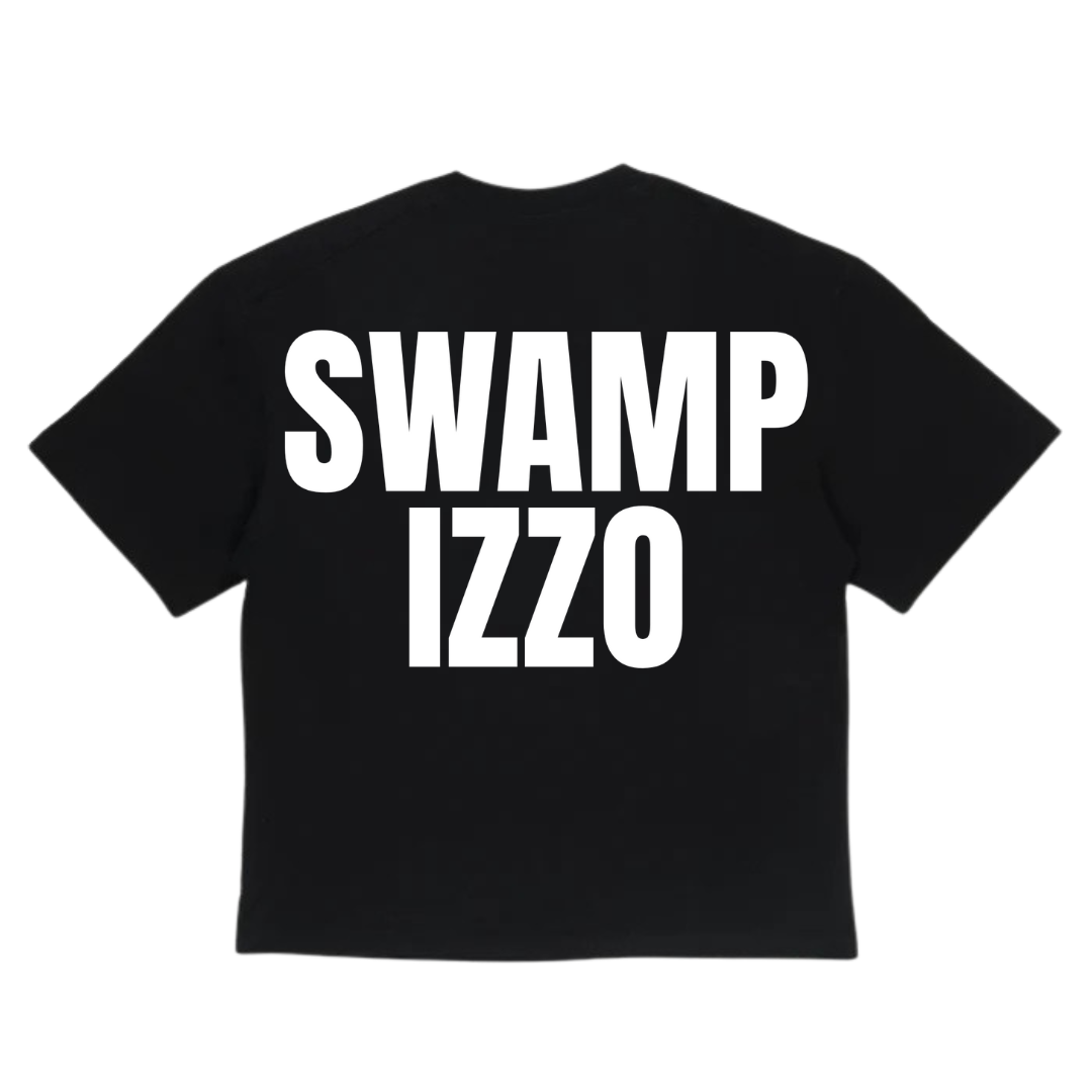 Oversized Swamp Izzo Tee (Black)
